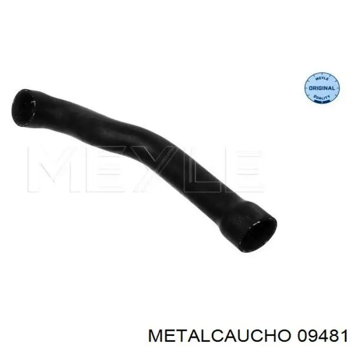 09481 Metalcaucho шланг (патрубок радиатора охлаждения верхний)