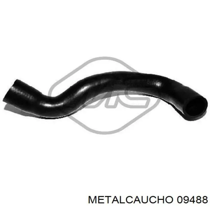 09488 Metalcaucho шланг (патрубок радиатора охлаждения нижний)