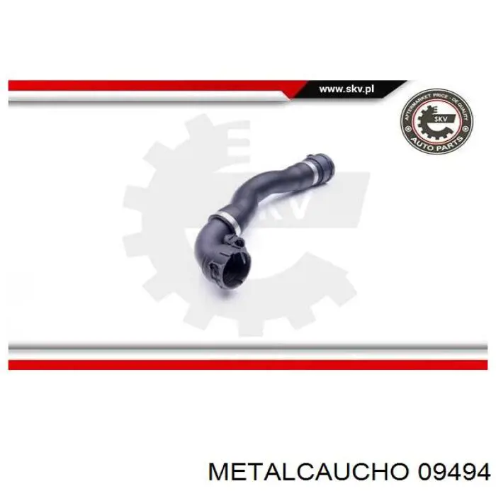 Патрубок системы охлаждения Thermotec DWB076TT