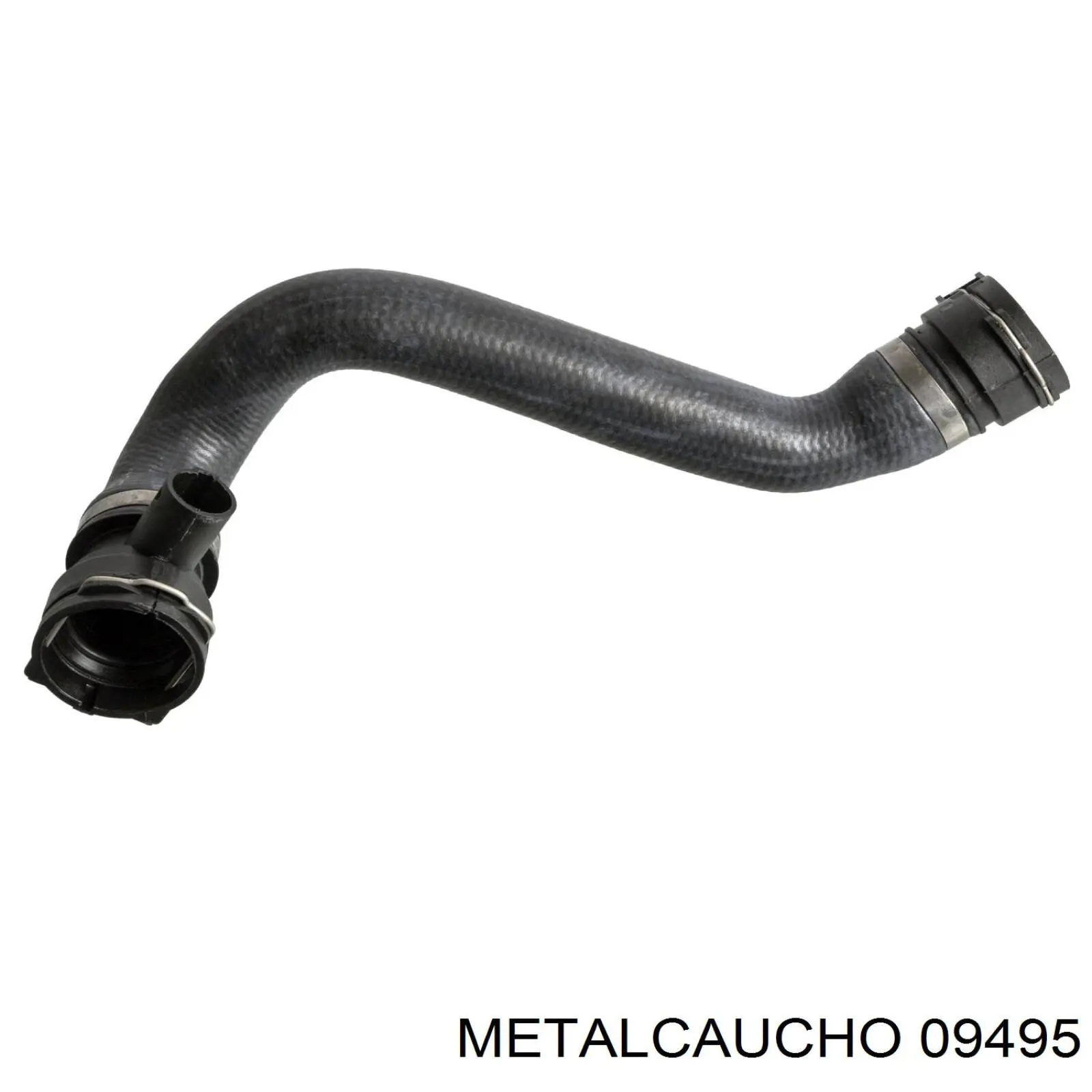 09495 Metalcaucho шланг (патрубок радиатора охлаждения нижний)