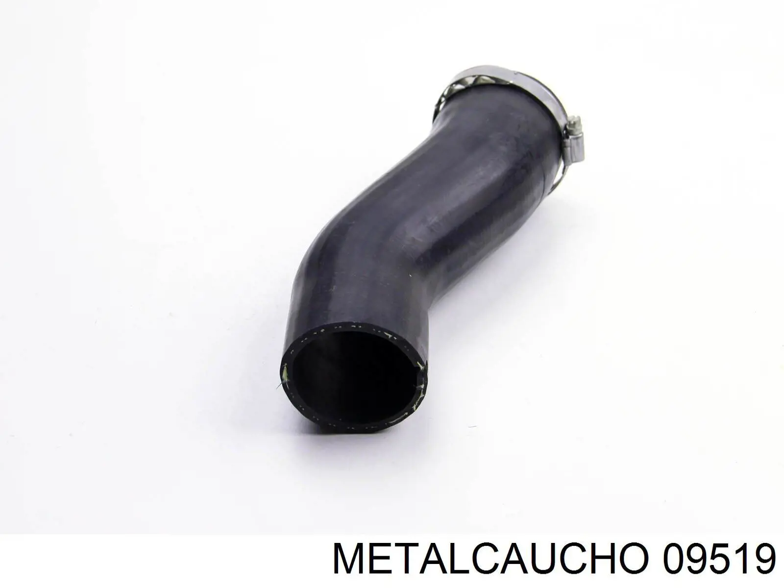 Tubo flexible de aire de sobrealimentación inferior derecho 09519 Metalcaucho