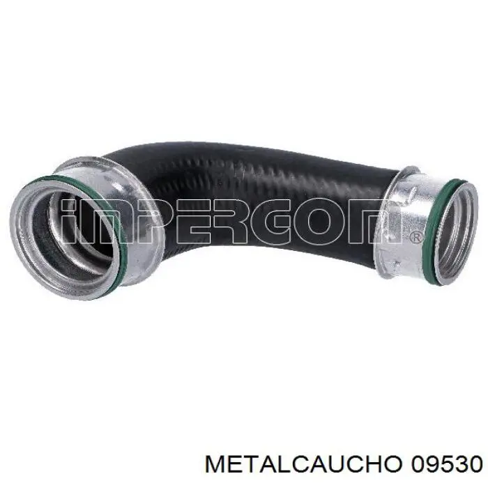 Купить 09530 Metalcaucho Патрубок воздушный, выход из турбины/компрессора (наддув)