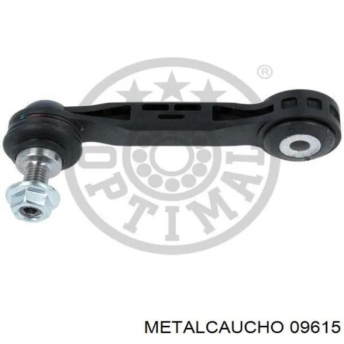 09615 Metalcaucho шланг (патрубок интеркуллера правый)