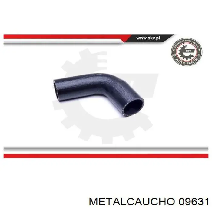 09631 Metalcaucho mangueira (cano derivado inferior esquerda de intercooler)