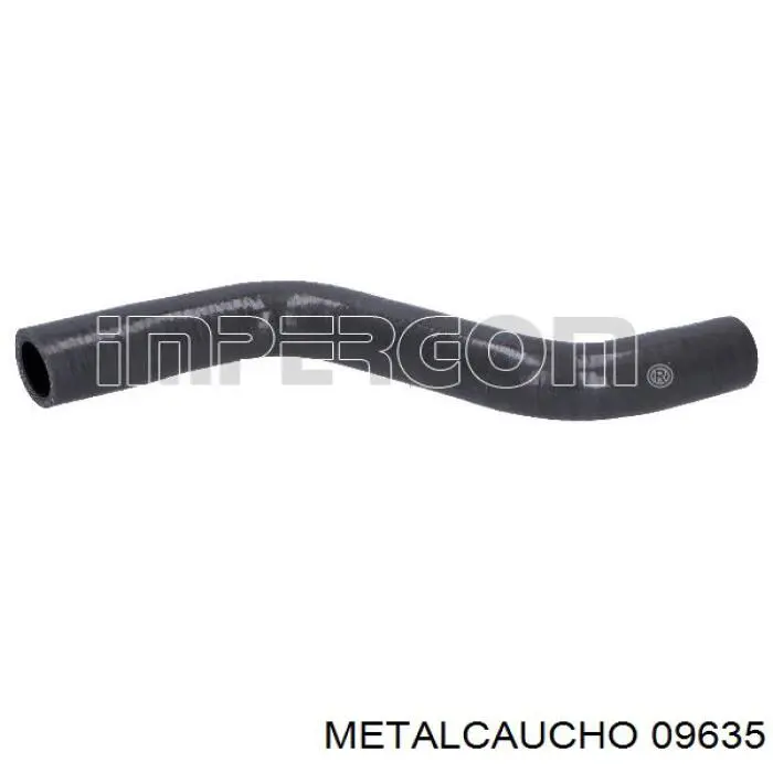 09635 Metalcaucho трубка (шланг отвода масла от турбины)