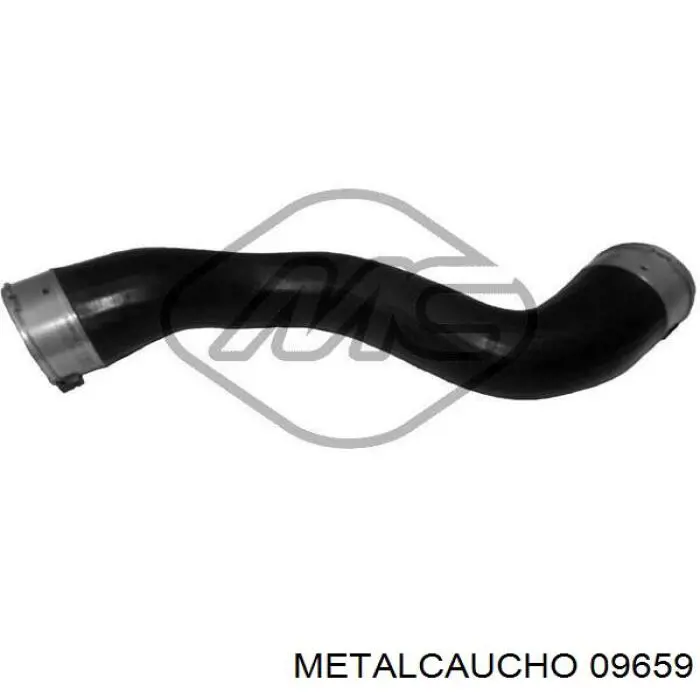 09659 Metalcaucho mangueira (cano derivado esquerda de intercooler)