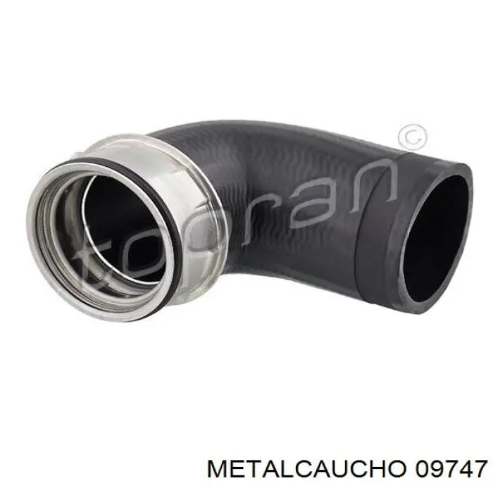 Патрубок дроссельной заслонки 09747 Metalcaucho