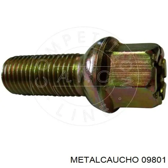 09801 Metalcaucho mangueira (cano derivado superior direita de intercooler)