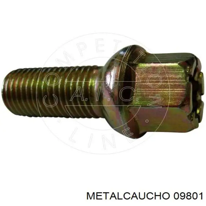 Шланг (патрубок) интеркуллера верхний правый 09801 Metalcaucho