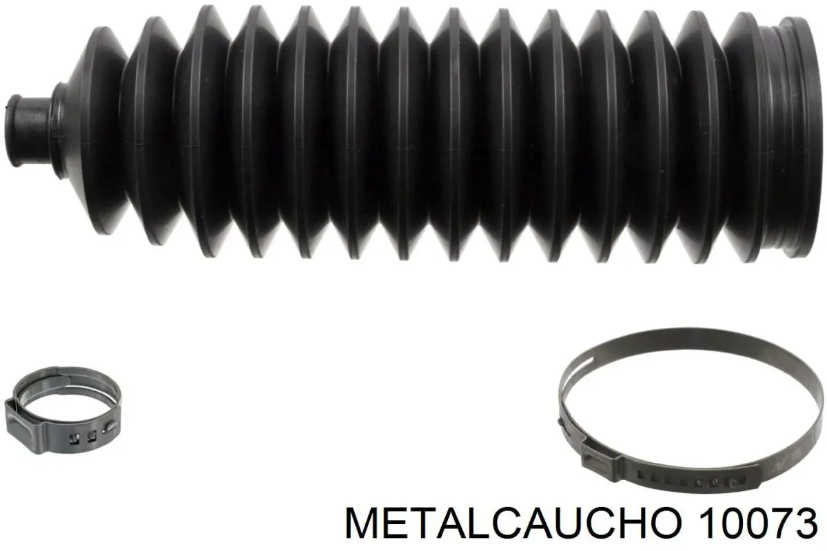 Пильник рульового механізму/рейки 10073 Metalcaucho
