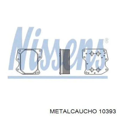 10393 Metalcaucho Пыльник рулевой тяги