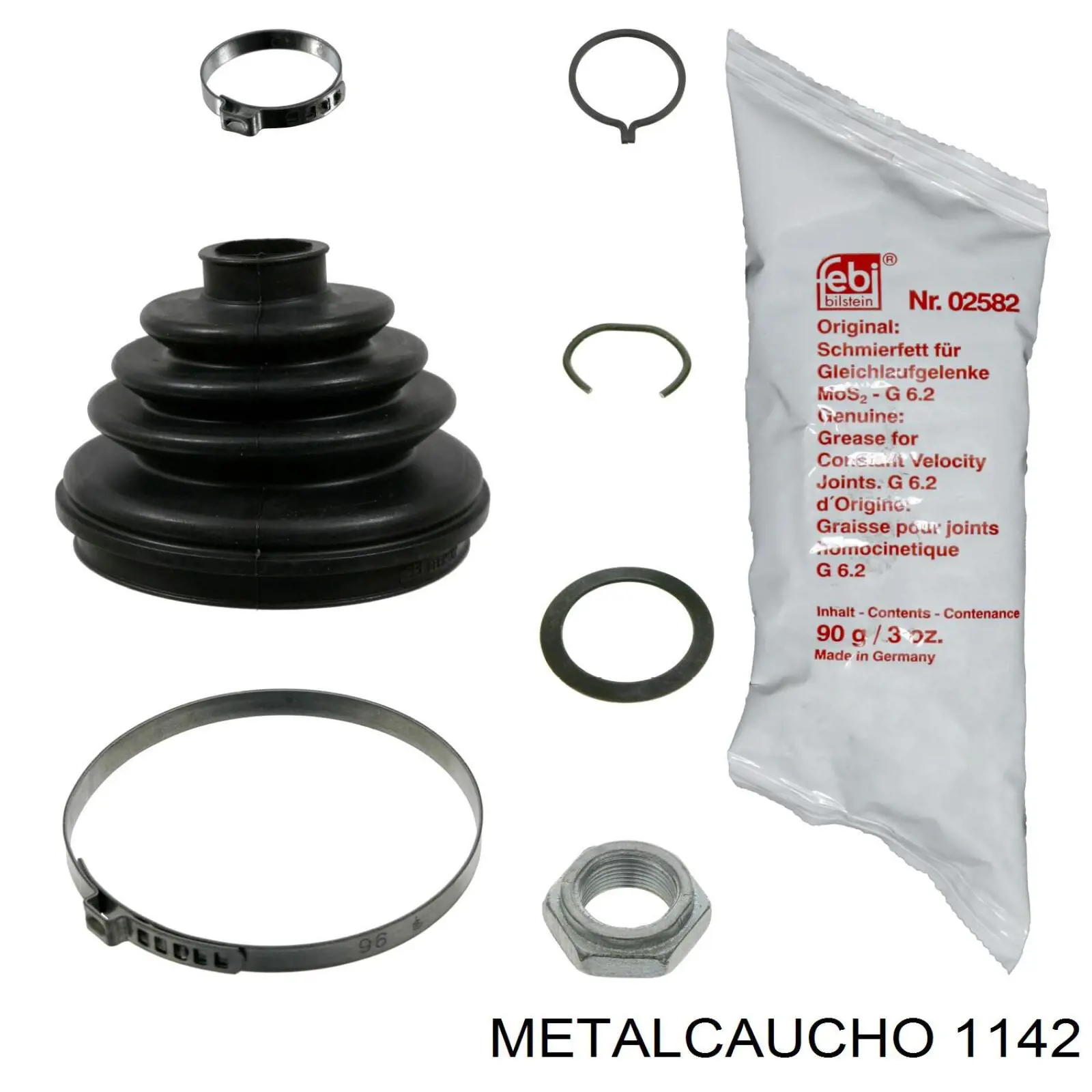 Пыльник шарнира угловых скоростей внутренний передний Metalcaucho 1142 цена, от 6.71 USD