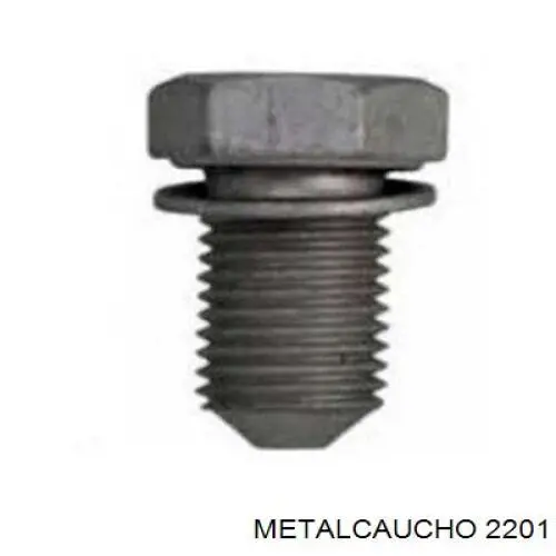 2201 Metalcaucho фланец системы охлаждения (тройник)