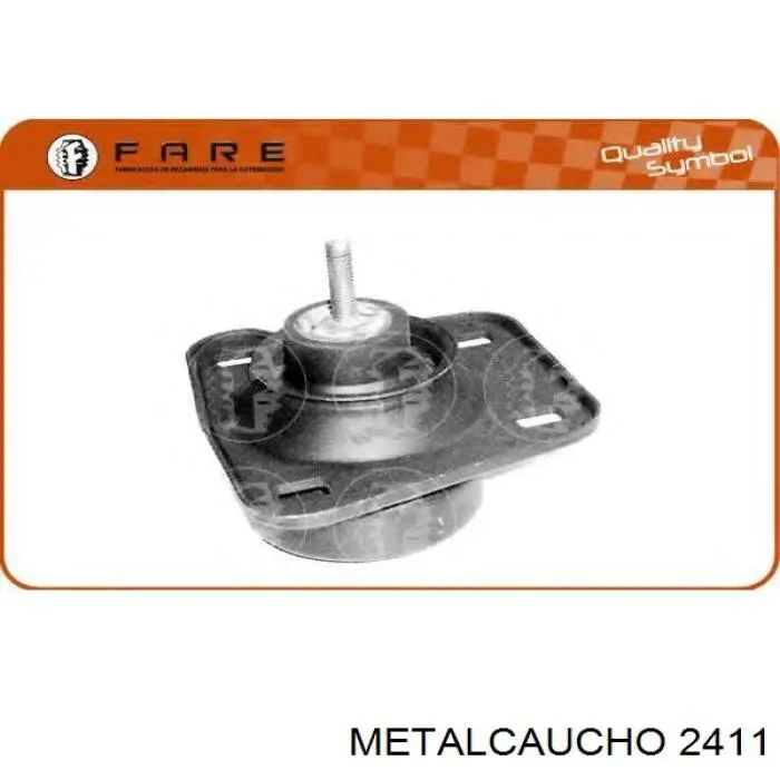 Втулка переднего стабилизатора 2411 Metalcaucho