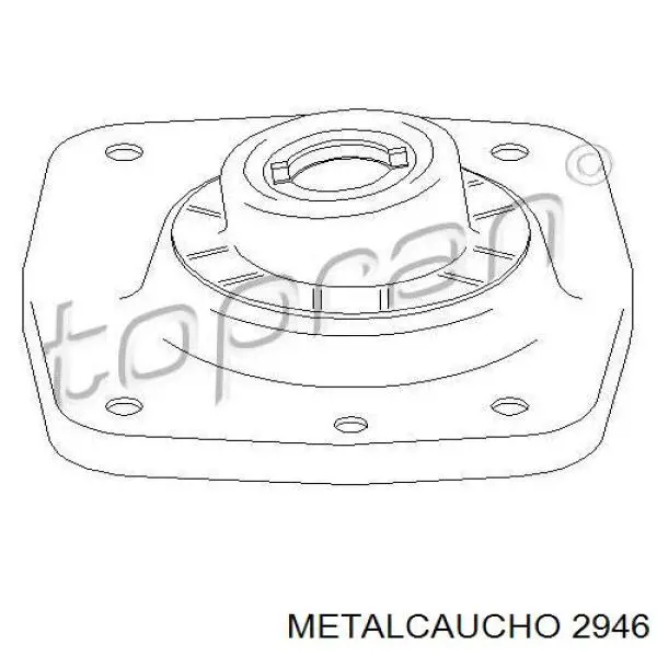 Опора амортизатора переднего правого 2946 Metalcaucho