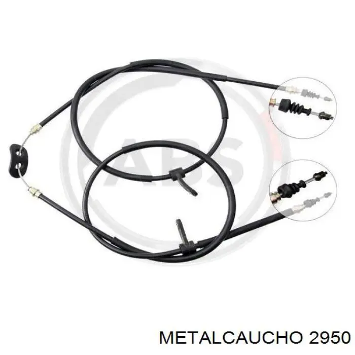 2950 Metalcaucho прокладка приемной трубы глушителя