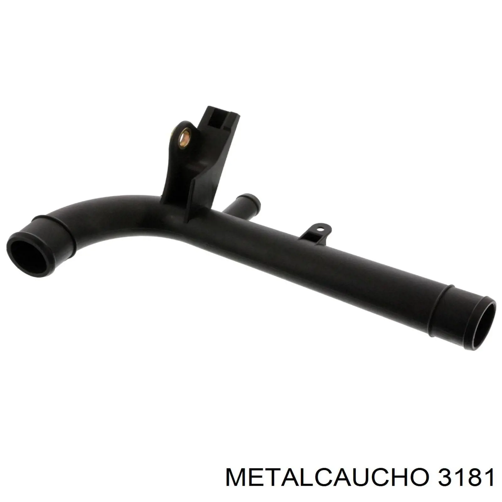 3181 Metalcaucho шланг (патрубок системы охлаждения)