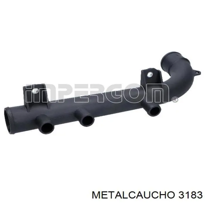 3183 Metalcaucho шланг (патрубок системы охлаждения)