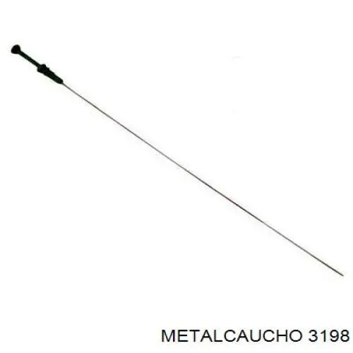 Нижний шлаг радиатора охлаждения 3198 Metalcaucho