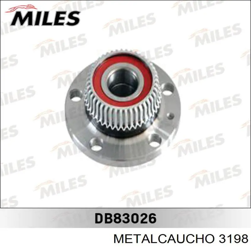 Купить 3198 Metalcaucho Шланг радиатора охлаждения нижний