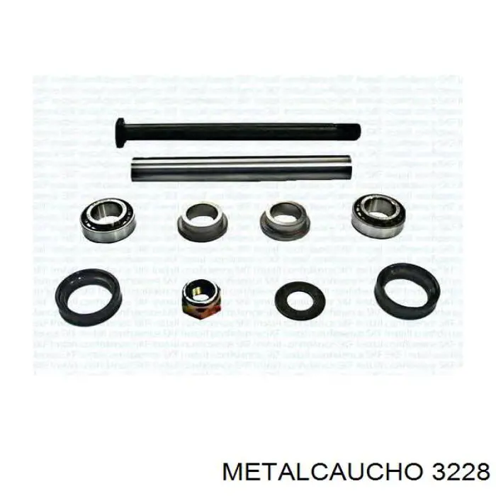 3228 Metalcaucho патрубок системи охолодження