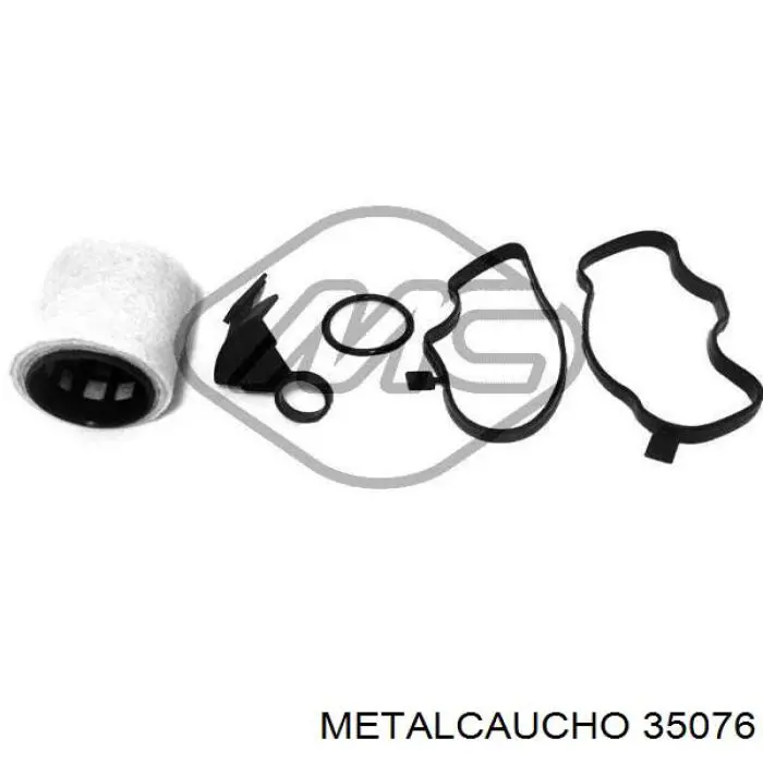 35076 Metalcaucho клапан pcv вентиляции картерных газов