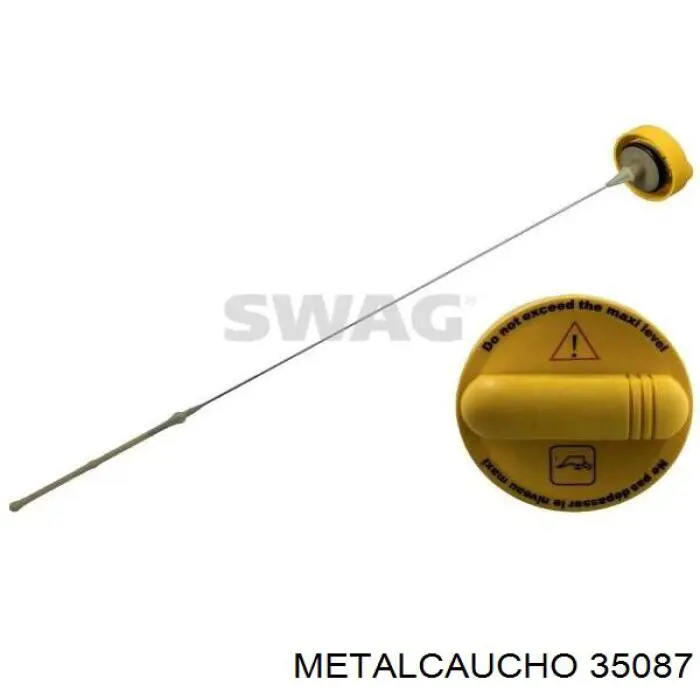 Внутренний кожух ремня ГРМ 35087 Metalcaucho