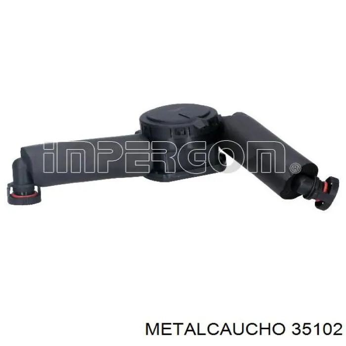 35102 Metalcaucho cano derivado de ventilação de cárter (de separador de óleo)