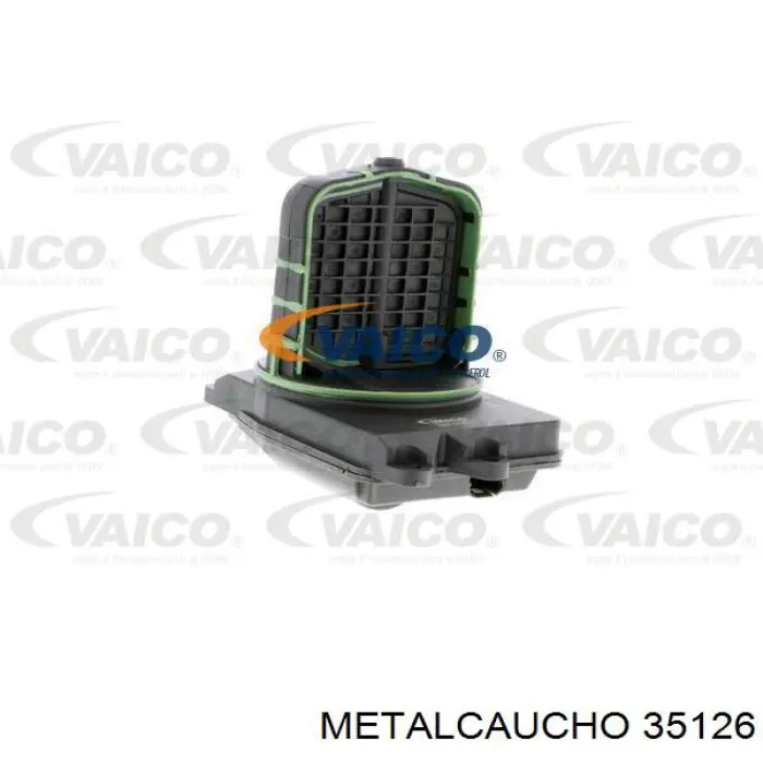 Válvula (actuador) de aleta del colector de admisión inferior 35126 Metalcaucho