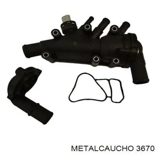 Купить 3670 Metalcaucho Корпус термостата