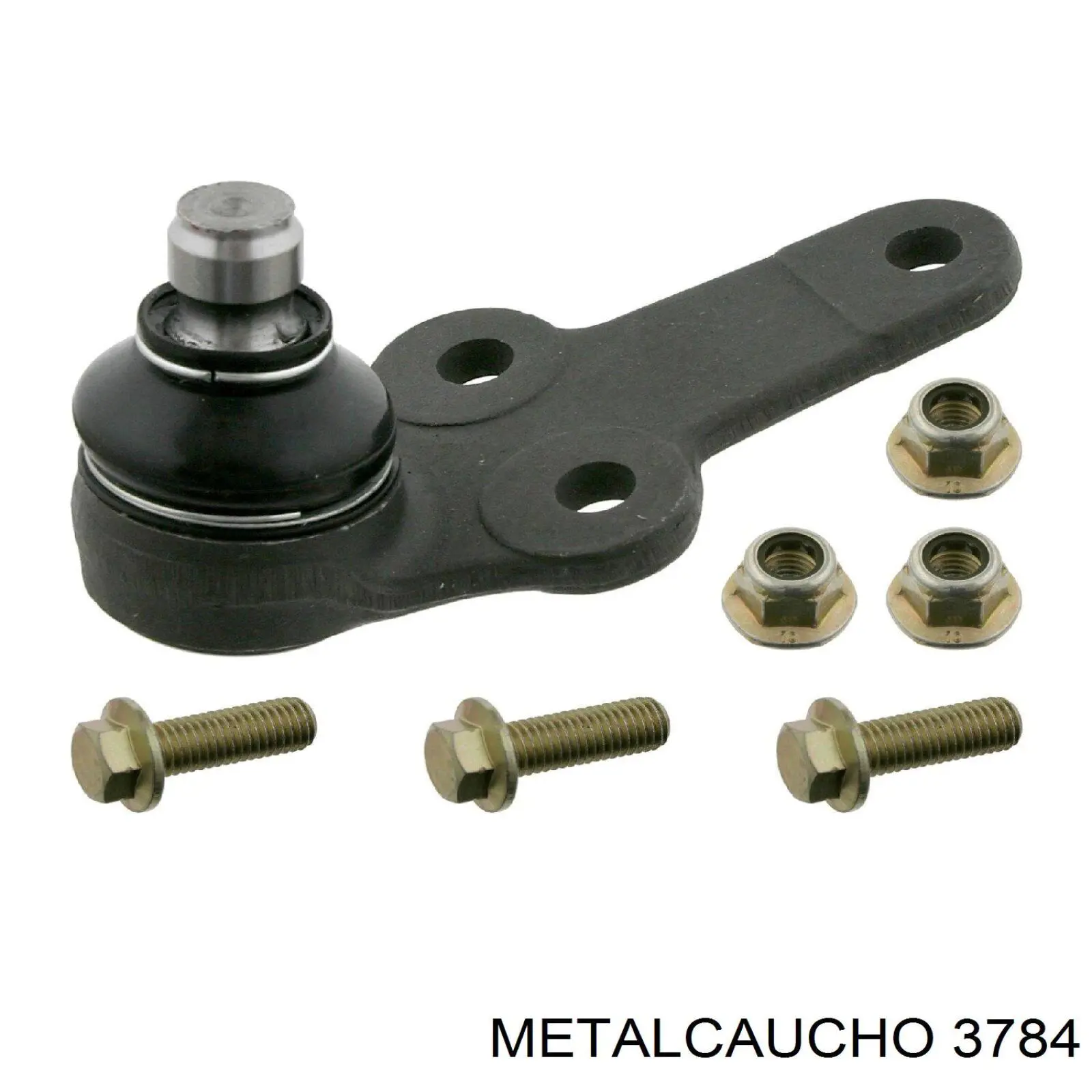 3784 Metalcaucho шланг (патрубок водяного насоса приемный)