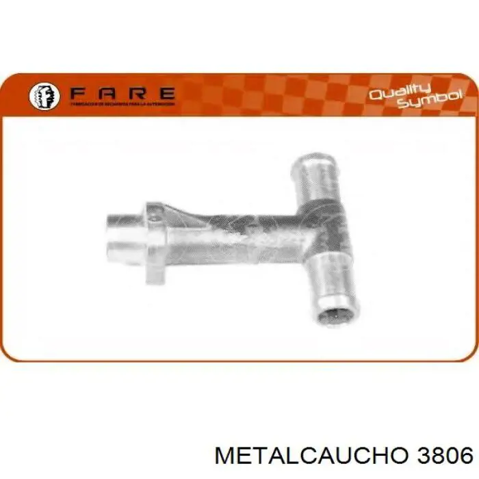 3806 Metalcaucho корпус термостата