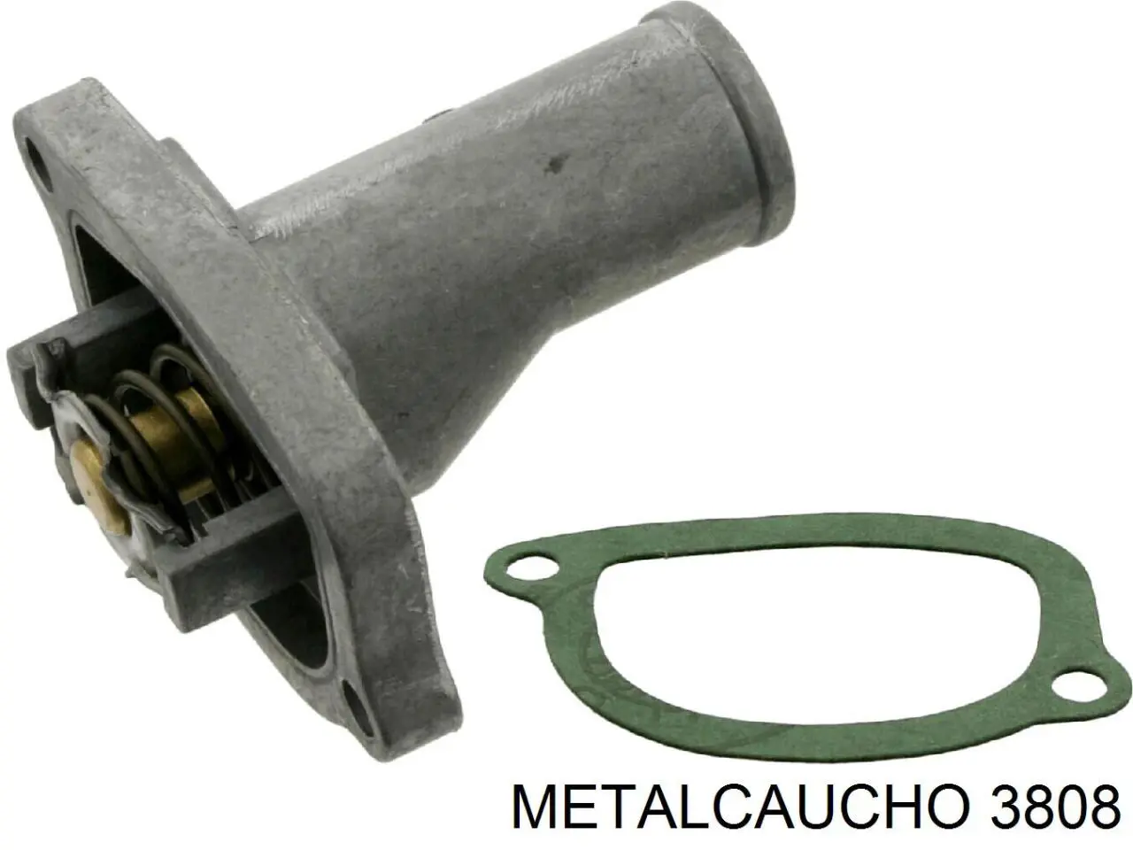 Корпус термостата 3808 Metalcaucho