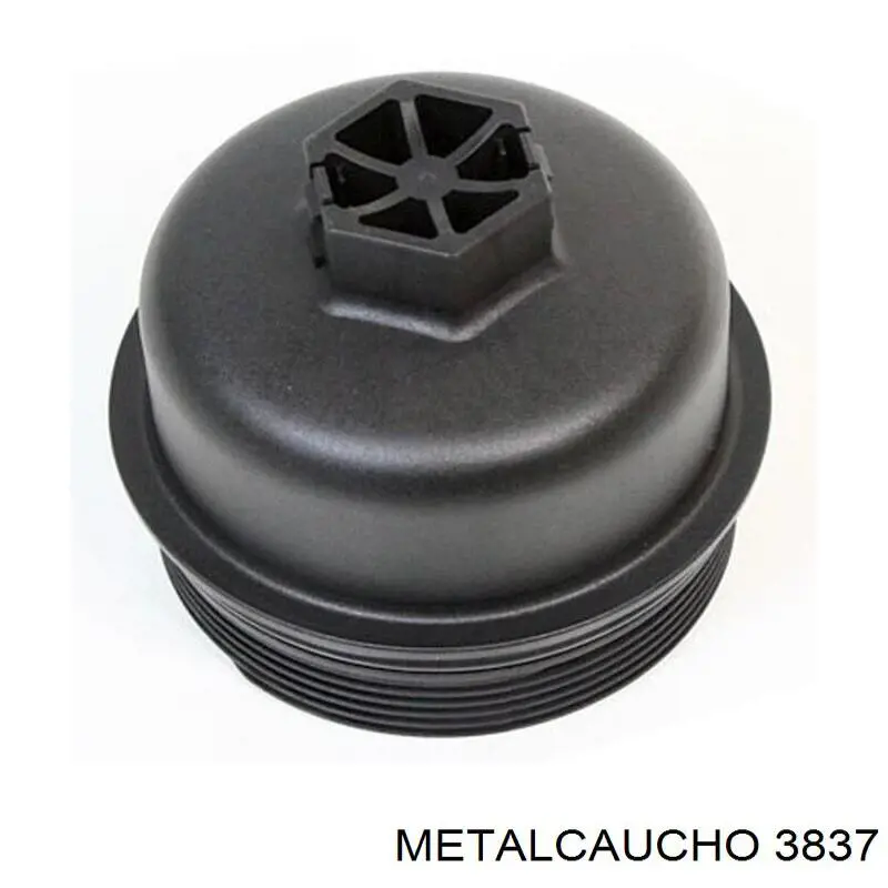 Tapa de filtro de aceite 3837 Metalcaucho