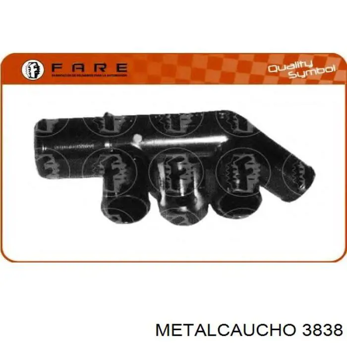 Tapa de filtro de aceite 3838 Metalcaucho