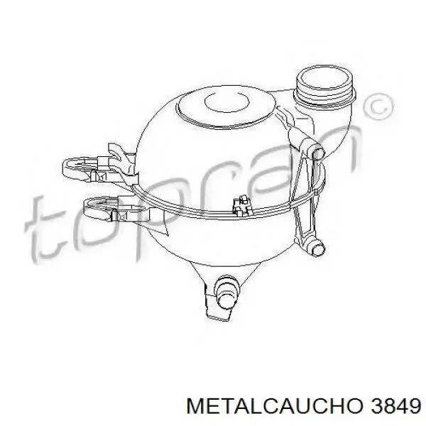 3849 Metalcaucho Авто термостат