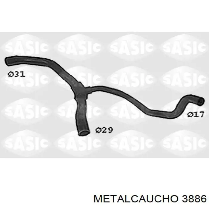 Термостат 3886 Metalcaucho