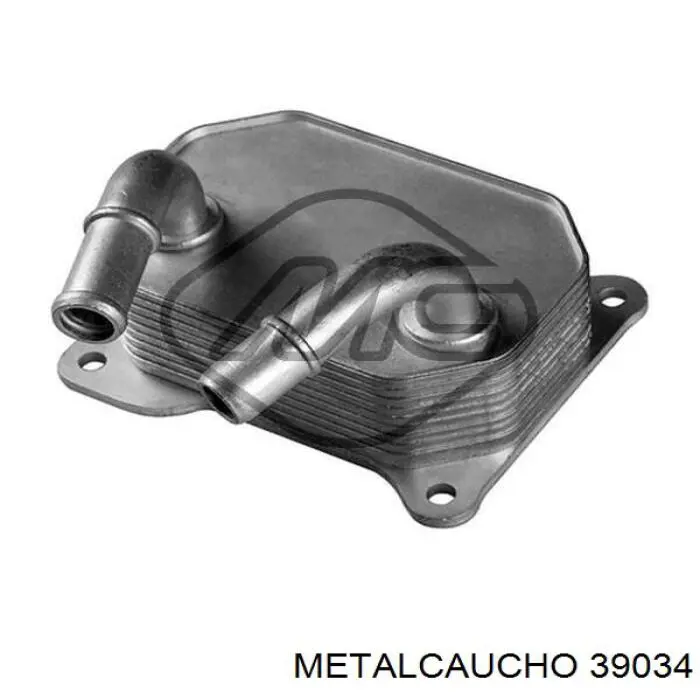 Масляный радиатор 39034 Metalcaucho