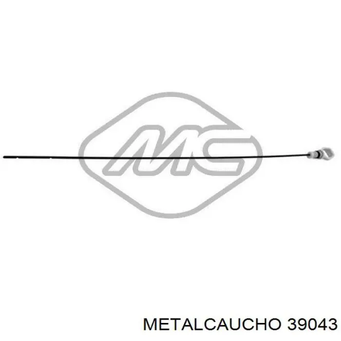 Varilla del nivel de aceite 39043 Metalcaucho