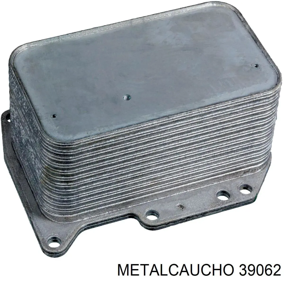 39062 Metalcaucho radiador de óleo (frigorífico, debaixo de filtro)