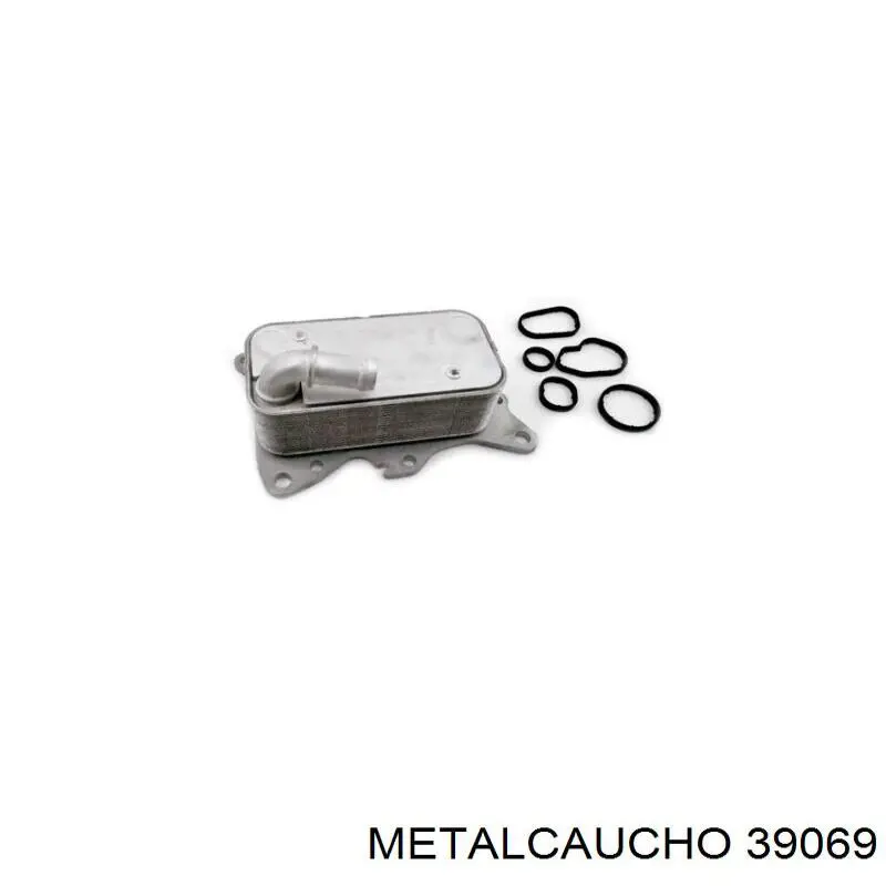 39069 Metalcaucho радиатор масляный