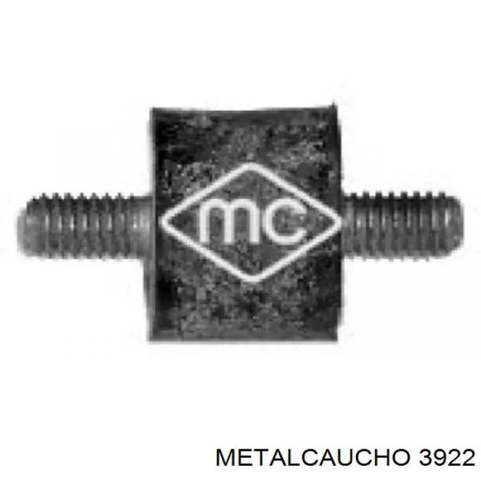 3922 Metalcaucho бачок