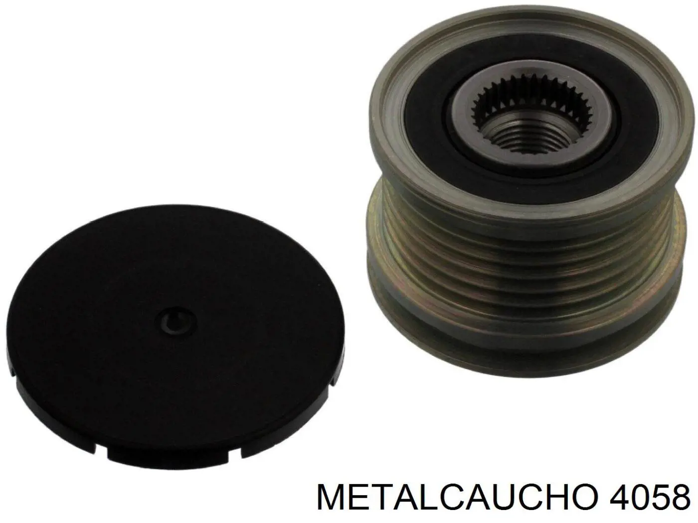 4058 Metalcaucho подушка (опора двигателя правая верхняя)