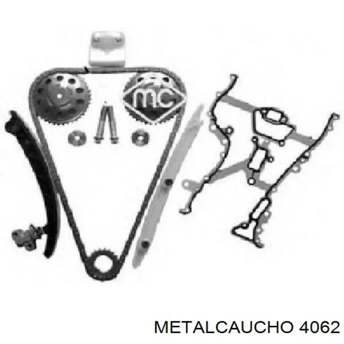 4062 Metalcaucho пробка поддона двигателя