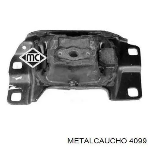 4099 Metalcaucho подушка (опора двигателя задняя)
