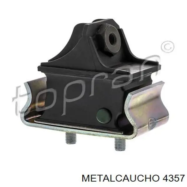 4357 Metalcaucho Задняя подушка двигателя