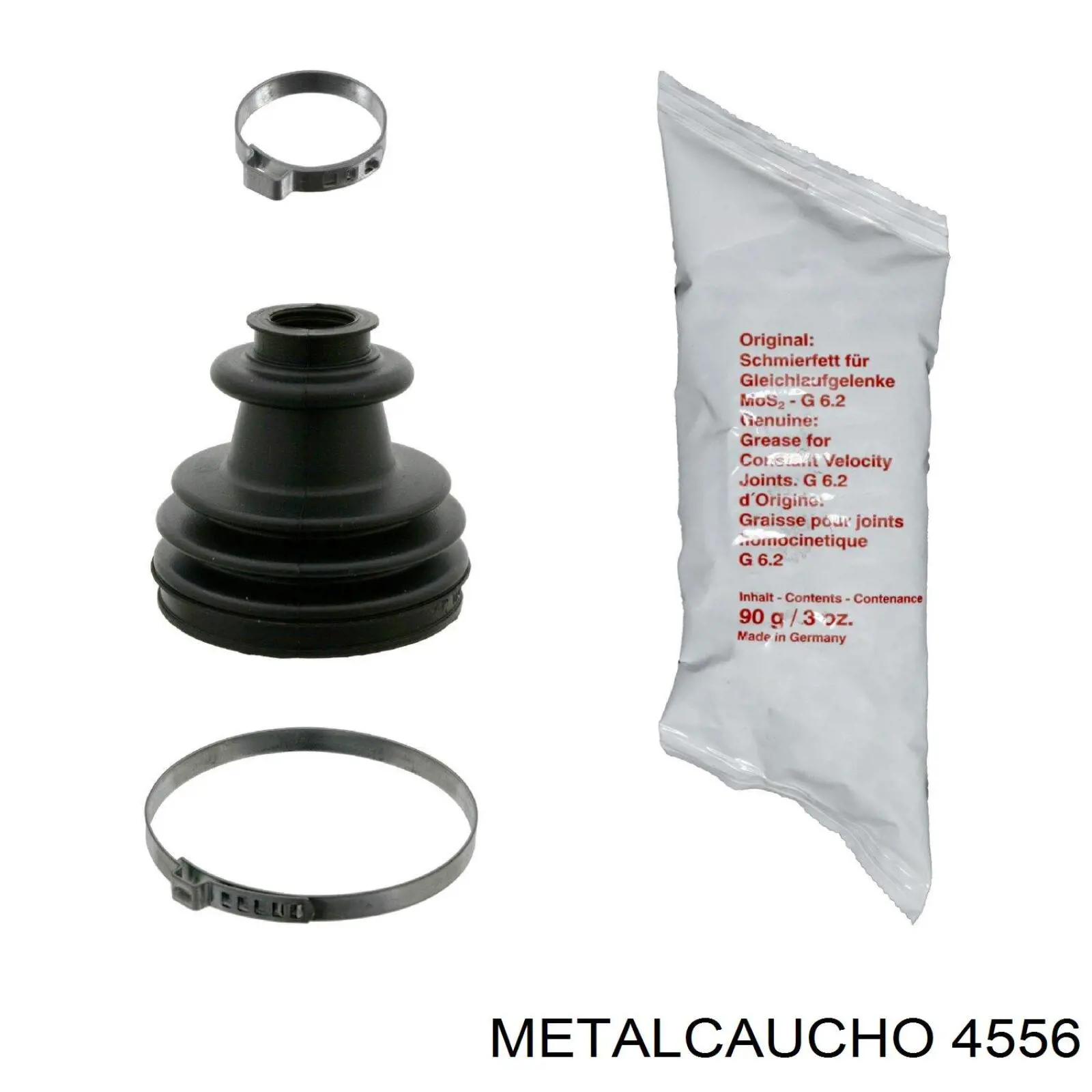 4556 Metalcaucho подушка (опора двигателя правая)