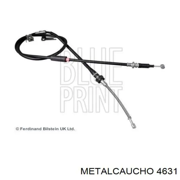 4631 Metalcaucho подушка (опора двигателя задняя)