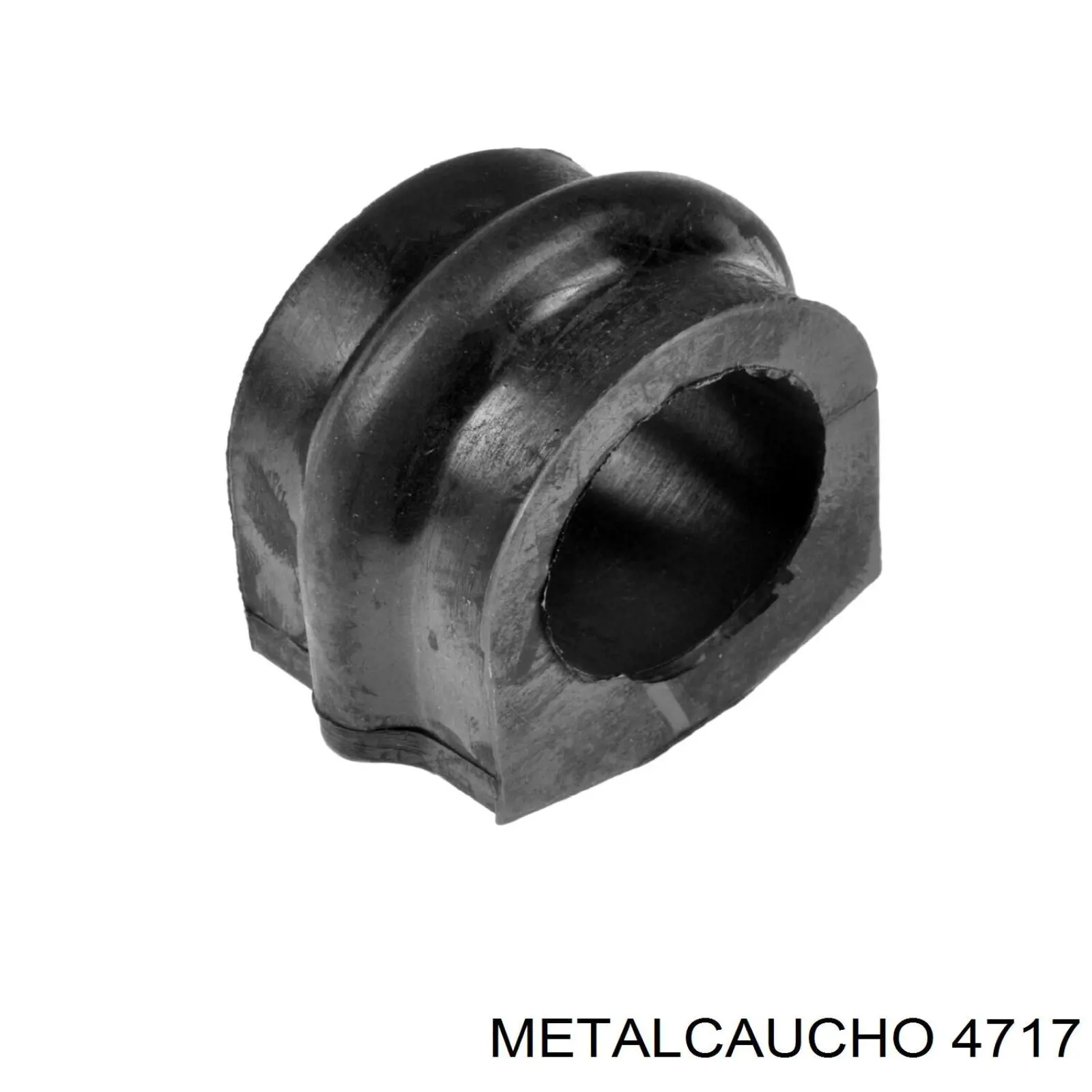 4717 Metalcaucho накладка педали сцепления