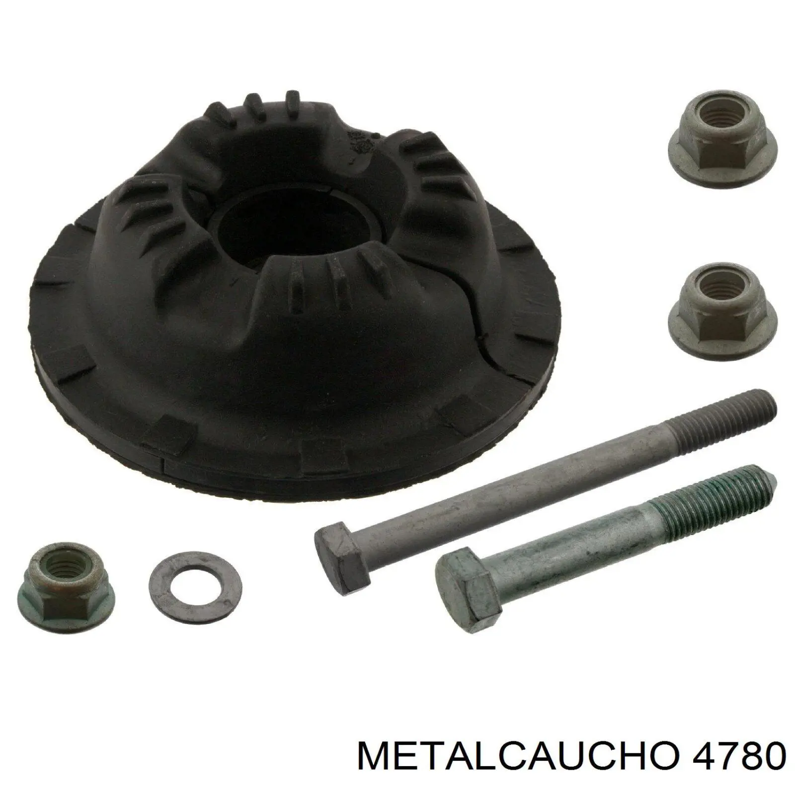 4780 Metalcaucho подушка (опора двигателя левая)